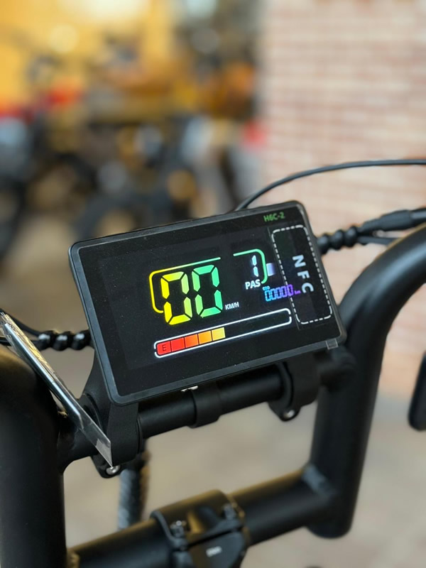 Miniatura lateral da bike elétrica V9 Max