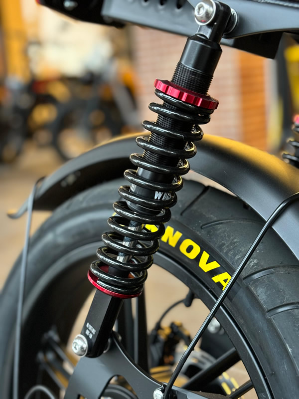 Miniatura lateral da bike elétrica V9 Max